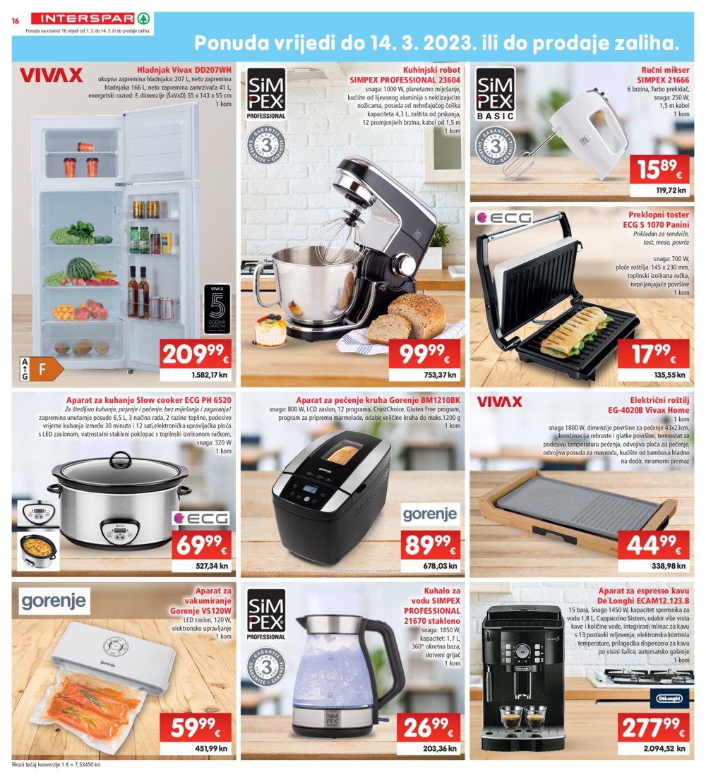 INTERSPAR katalog Akcija 01.03.-07.03.2023.