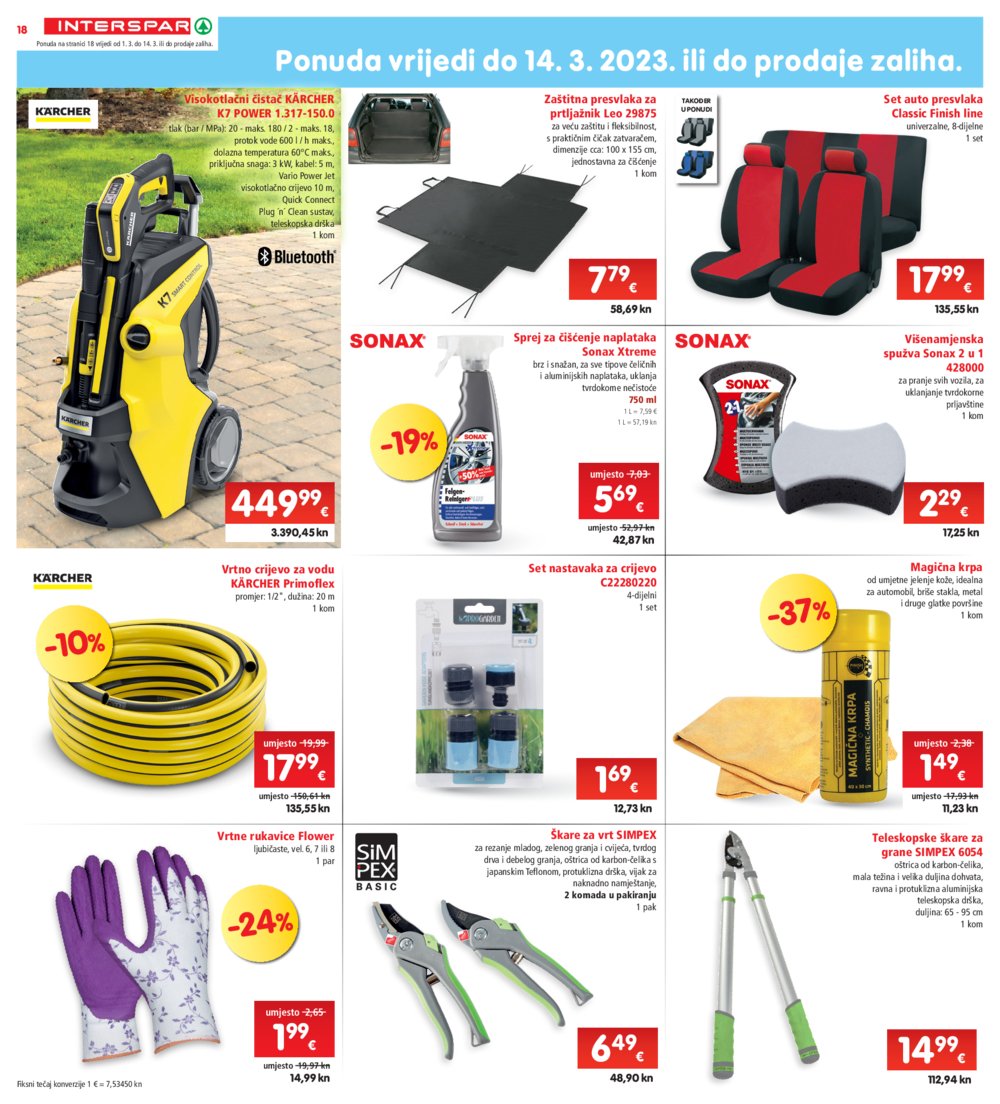INTERSPAR katalog Akcija 01.03.-07.03.2023.