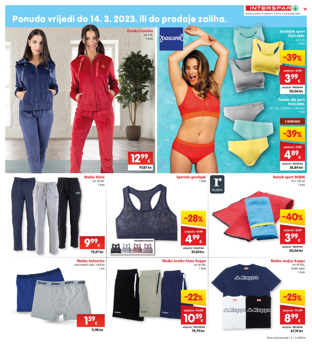 INTERSPAR katalog Akcija 01.03.-07.03.2023.