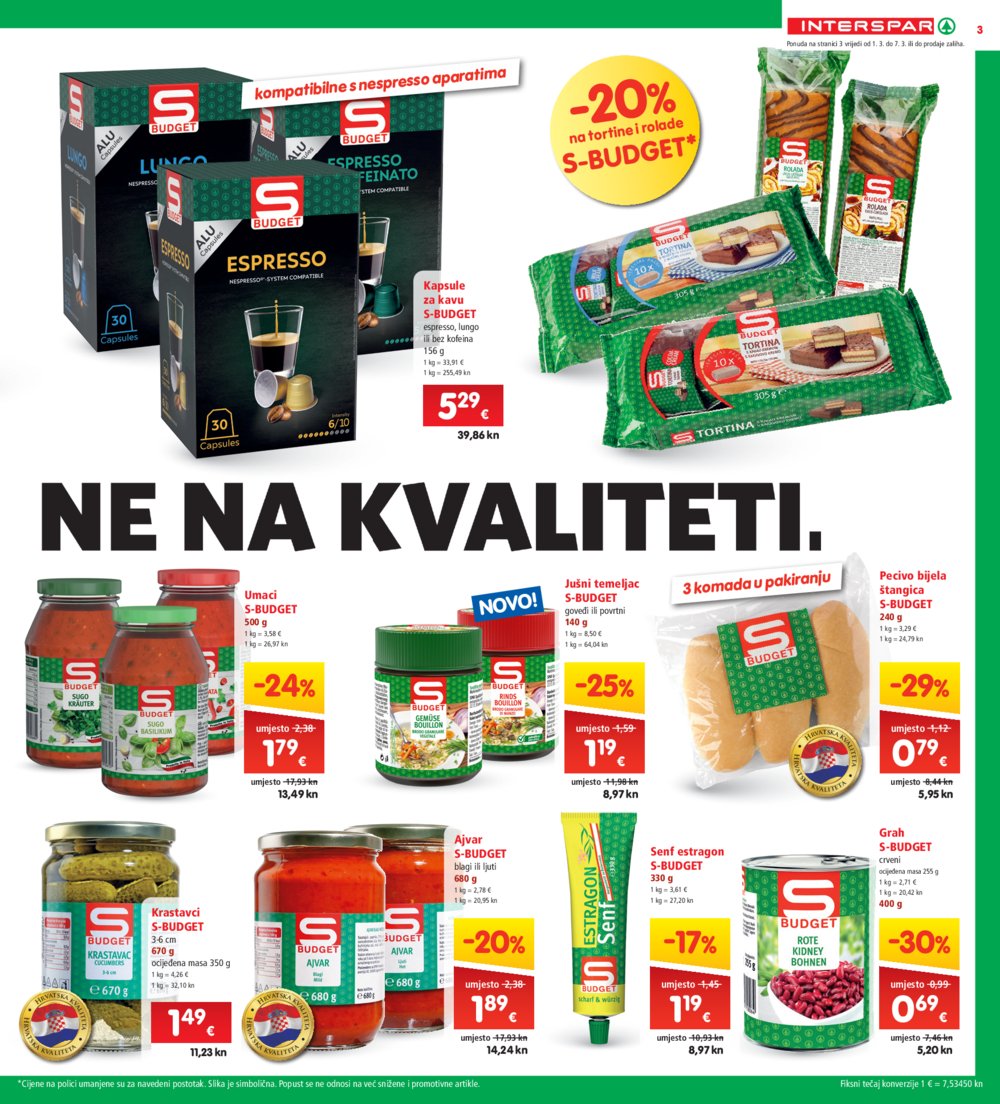INTERSPAR katalog Akcija 01.03.-07.03.2023.