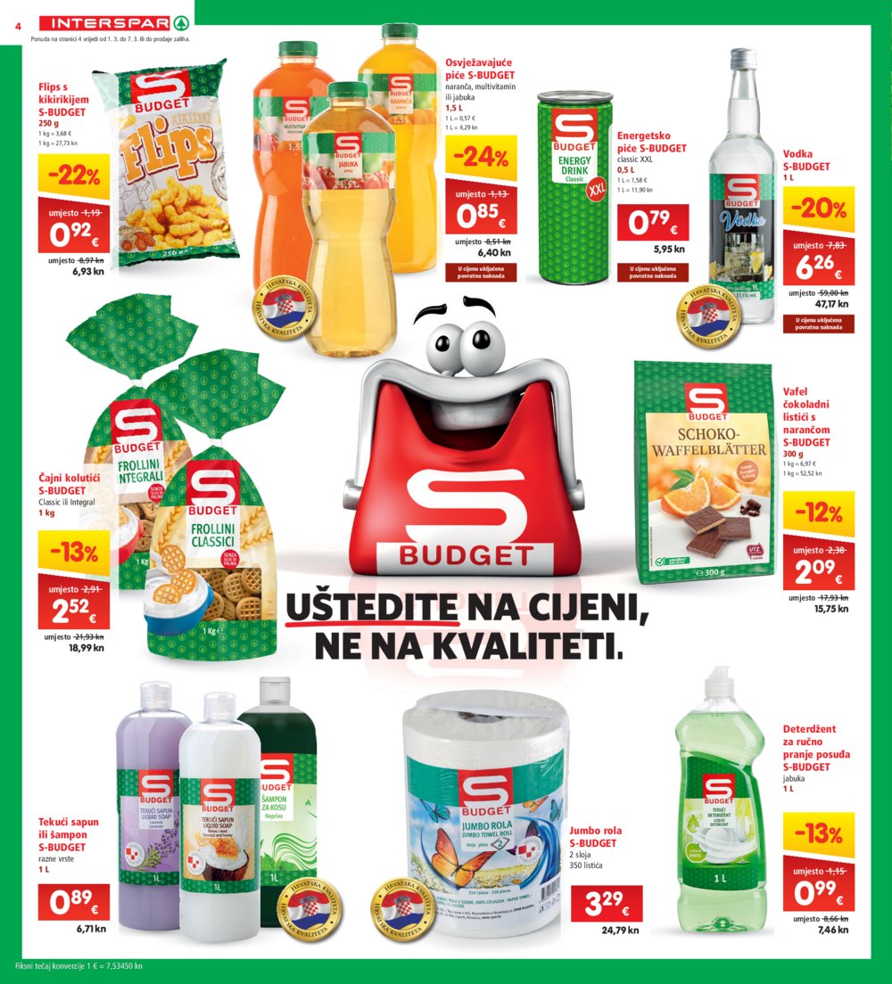 INTERSPAR katalog Akcija 01.03.-07.03.2023.