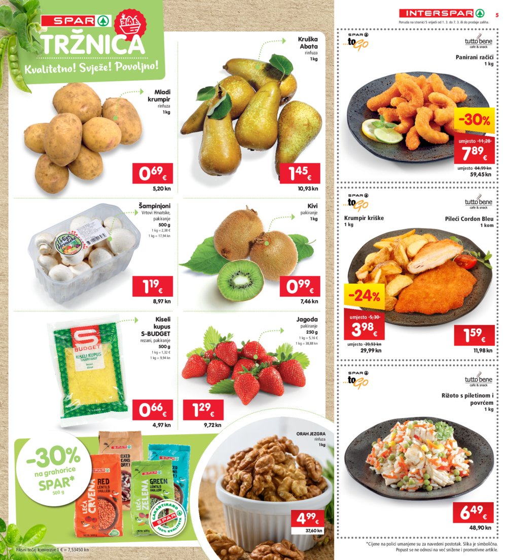 INTERSPAR katalog Akcija 01.03.-07.03.2023.