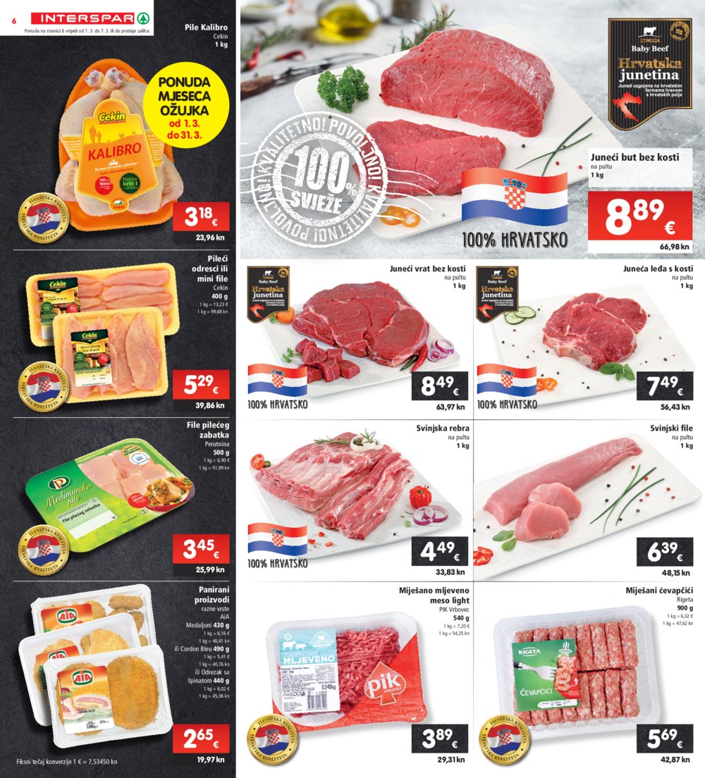 INTERSPAR katalog Akcija 01.03.-07.03.2023.