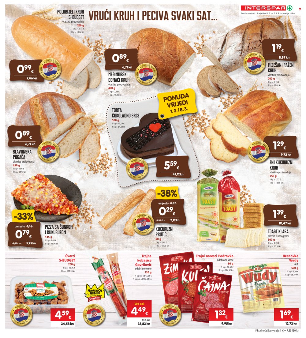 INTERSPAR katalog Akcija 01.03.-07.03.2023.