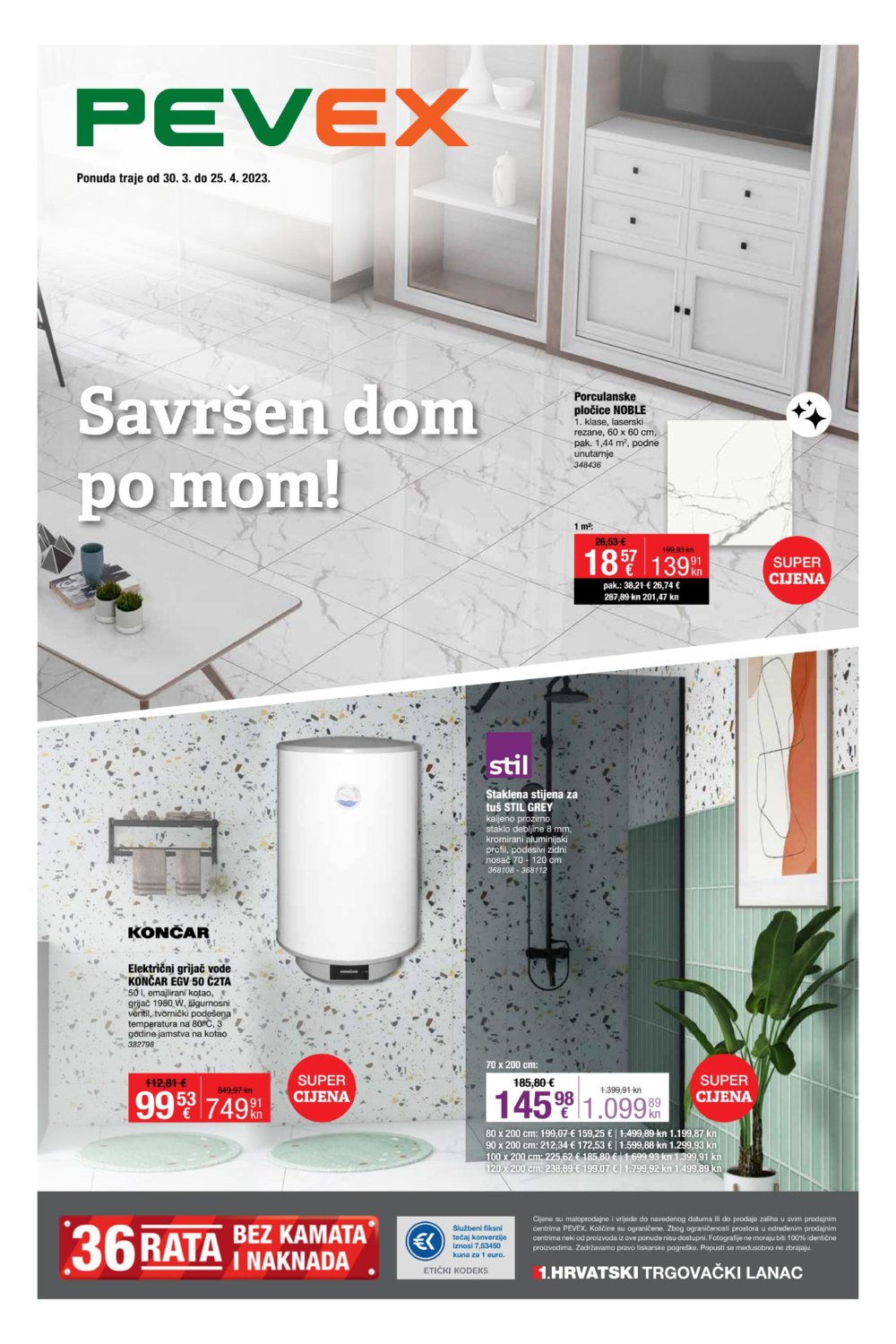 Pevex katalog Dom po mom 30.03.-25.04.2023.