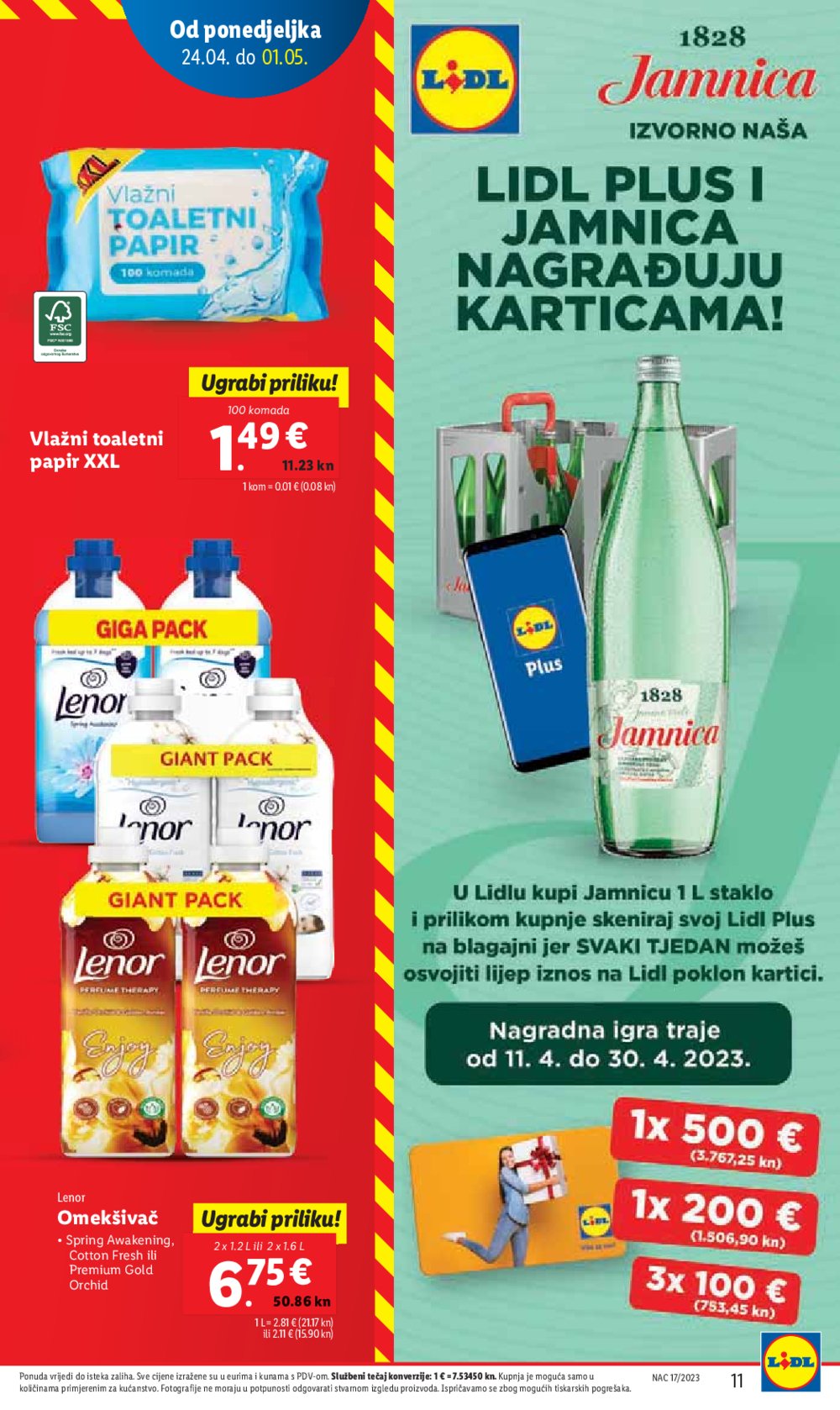 Lidl katalog Akcija 24.04.-01.05.2023.