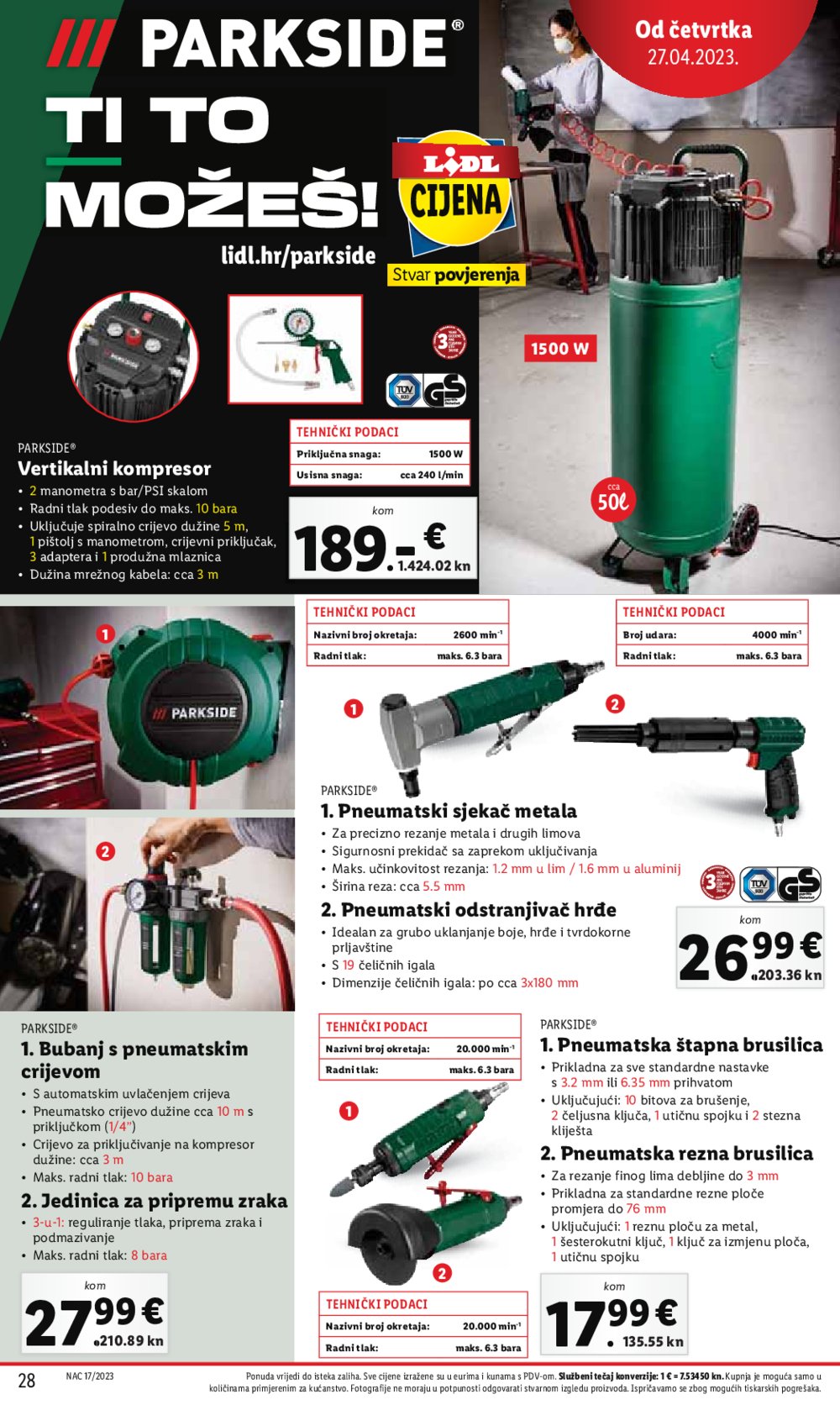 Lidl katalog Akcija 24.04.-01.05.2023.