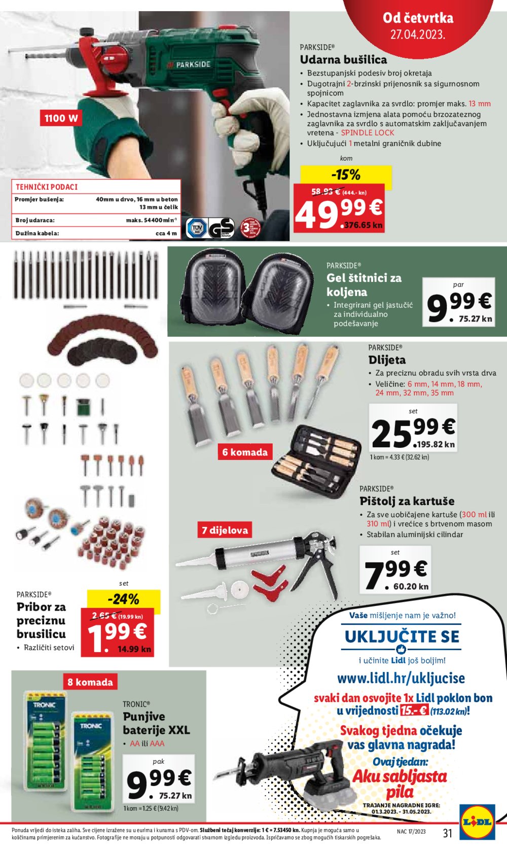 Lidl katalog Akcija 24.04.-01.05.2023.