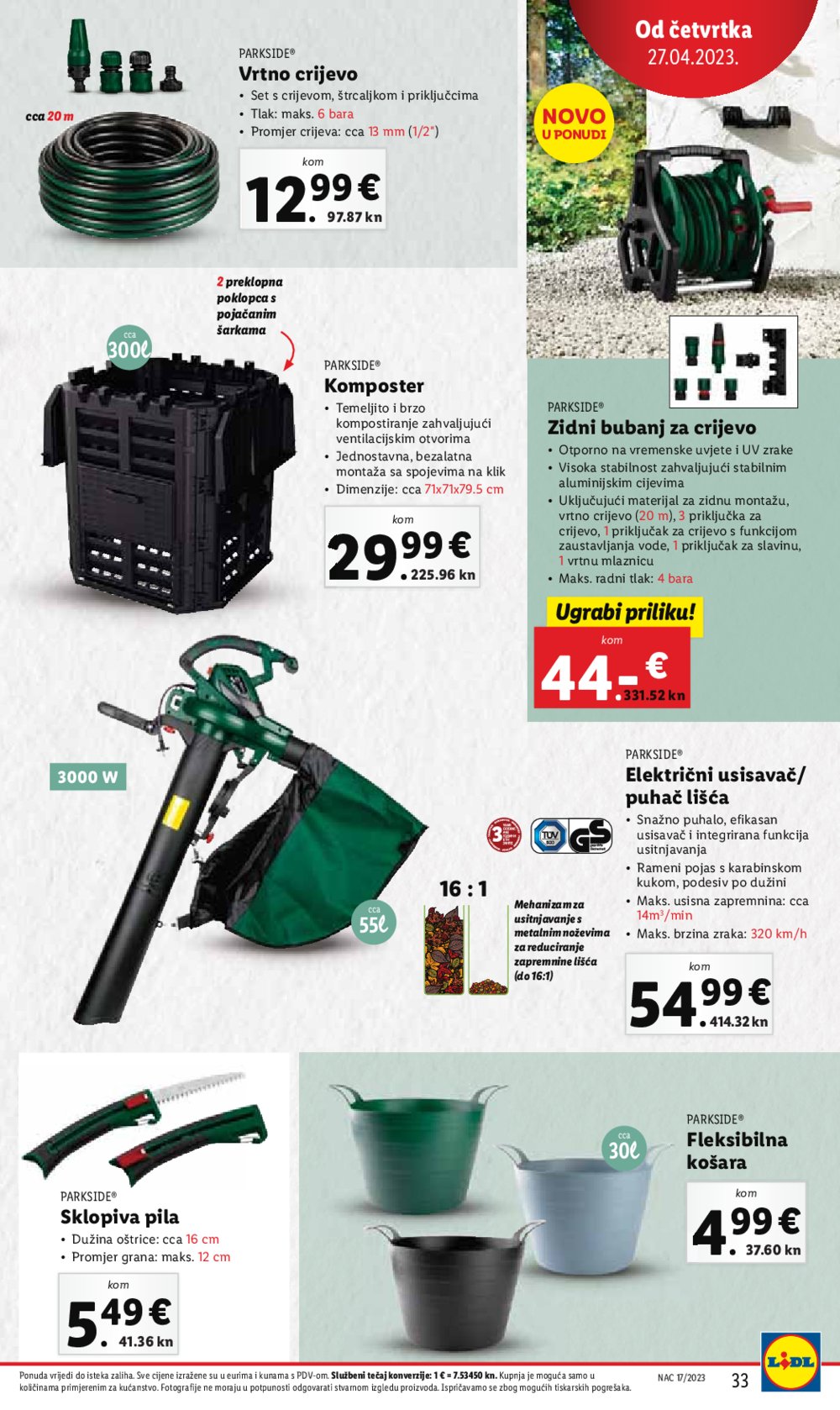 Lidl katalog Akcija 24.04.-01.05.2023.
