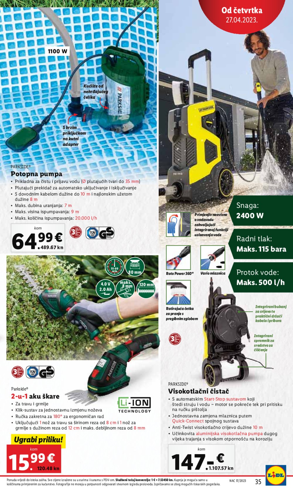 Lidl katalog Akcija 24.04.-01.05.2023.