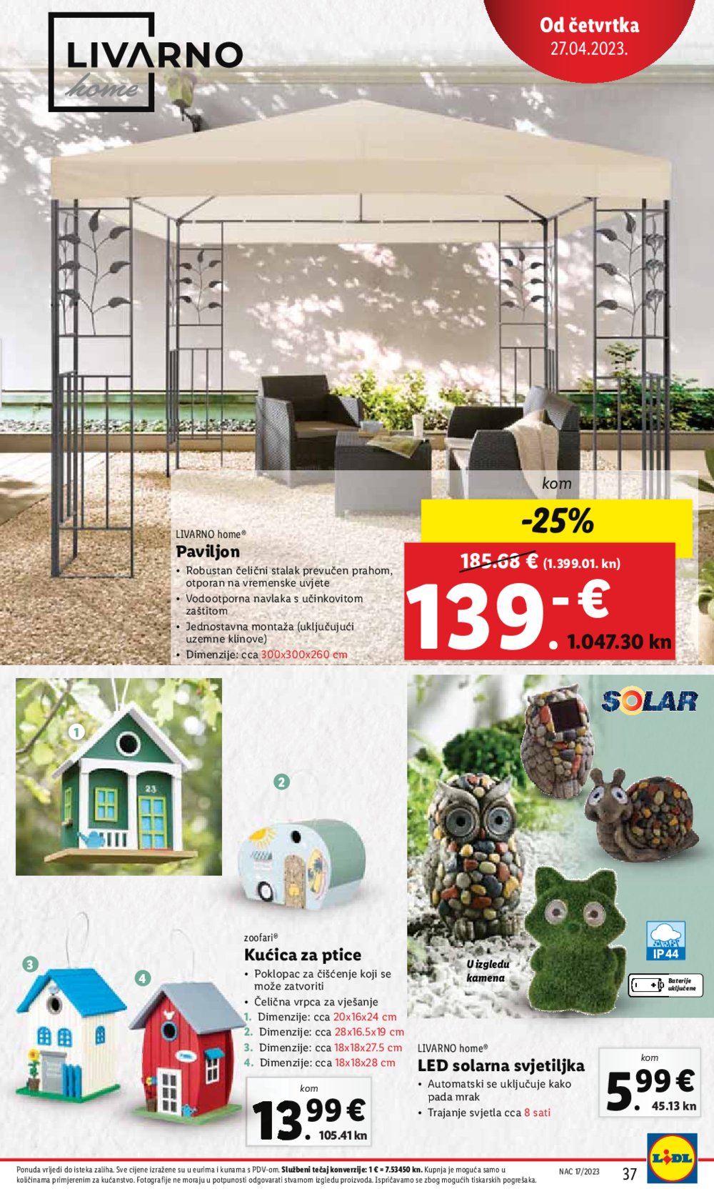 Lidl katalog Akcija 24.04.-01.05.2023.