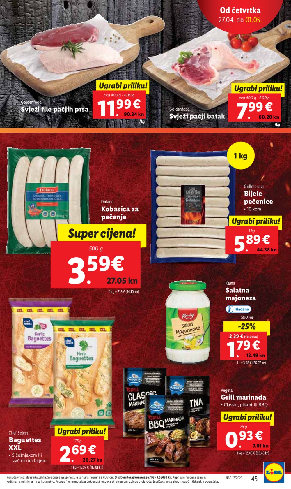 Lidl katalog Akcija 24.04.-01.05.2023.
