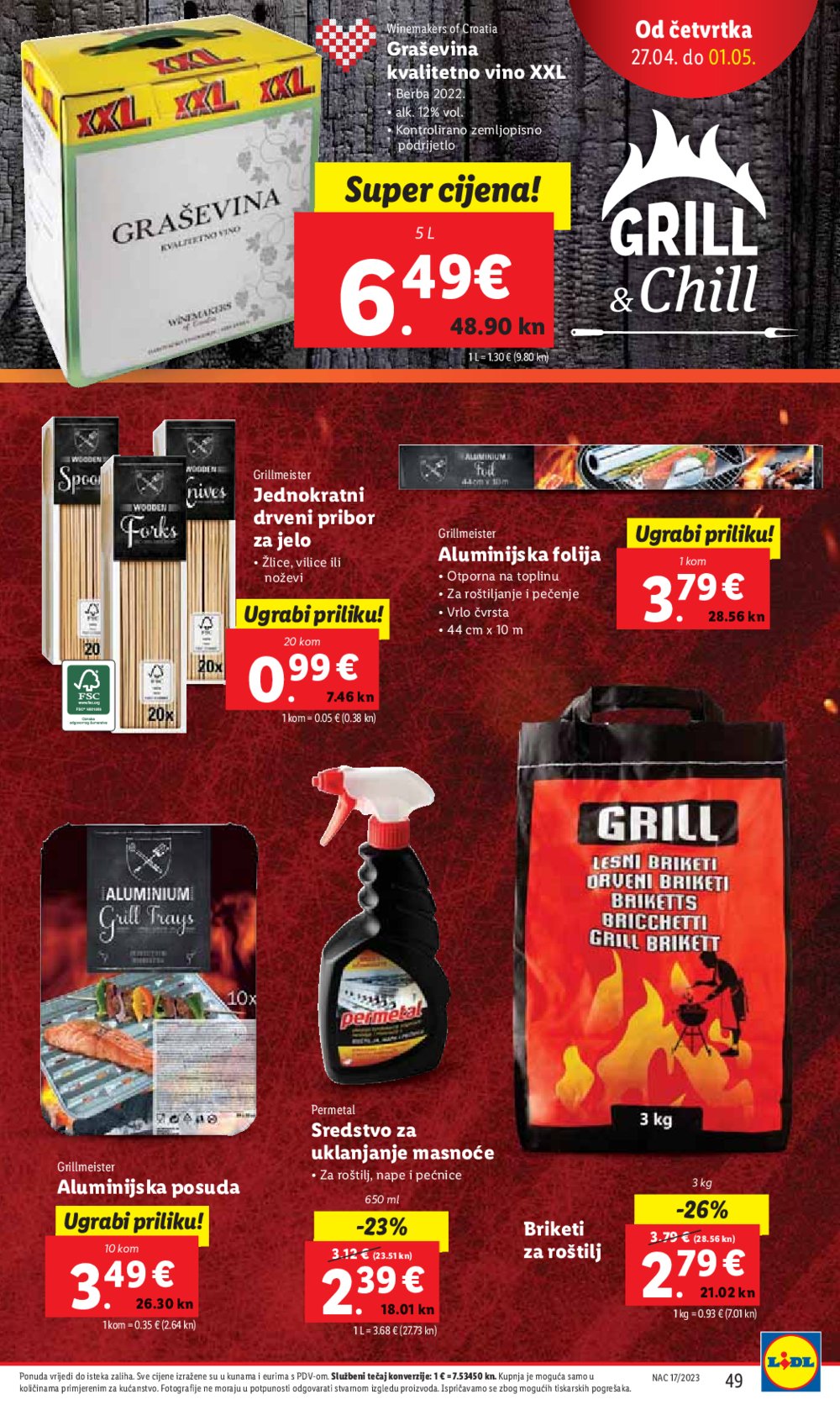 Lidl katalog Akcija 24.04.-01.05.2023.