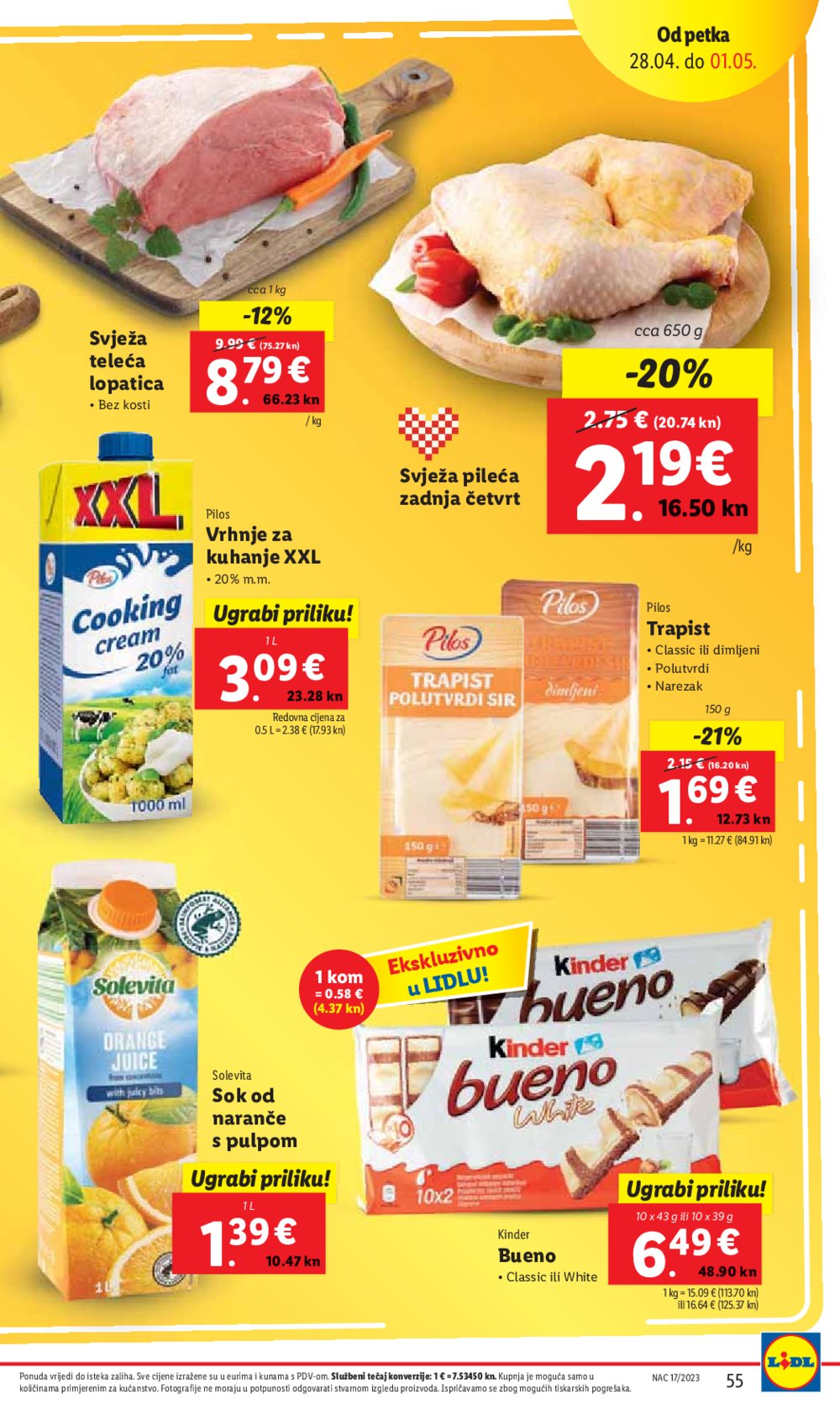 Lidl katalog Akcija 24.04.-01.05.2023.