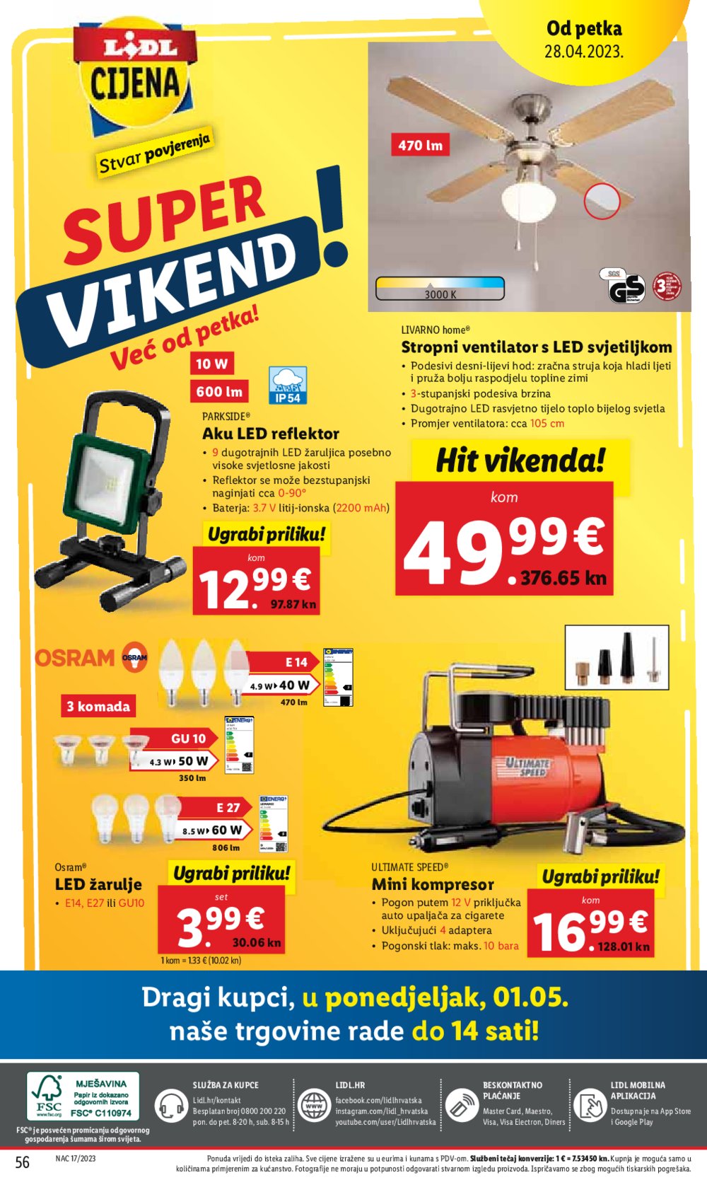 Lidl katalog Akcija 24.04.-01.05.2023.
