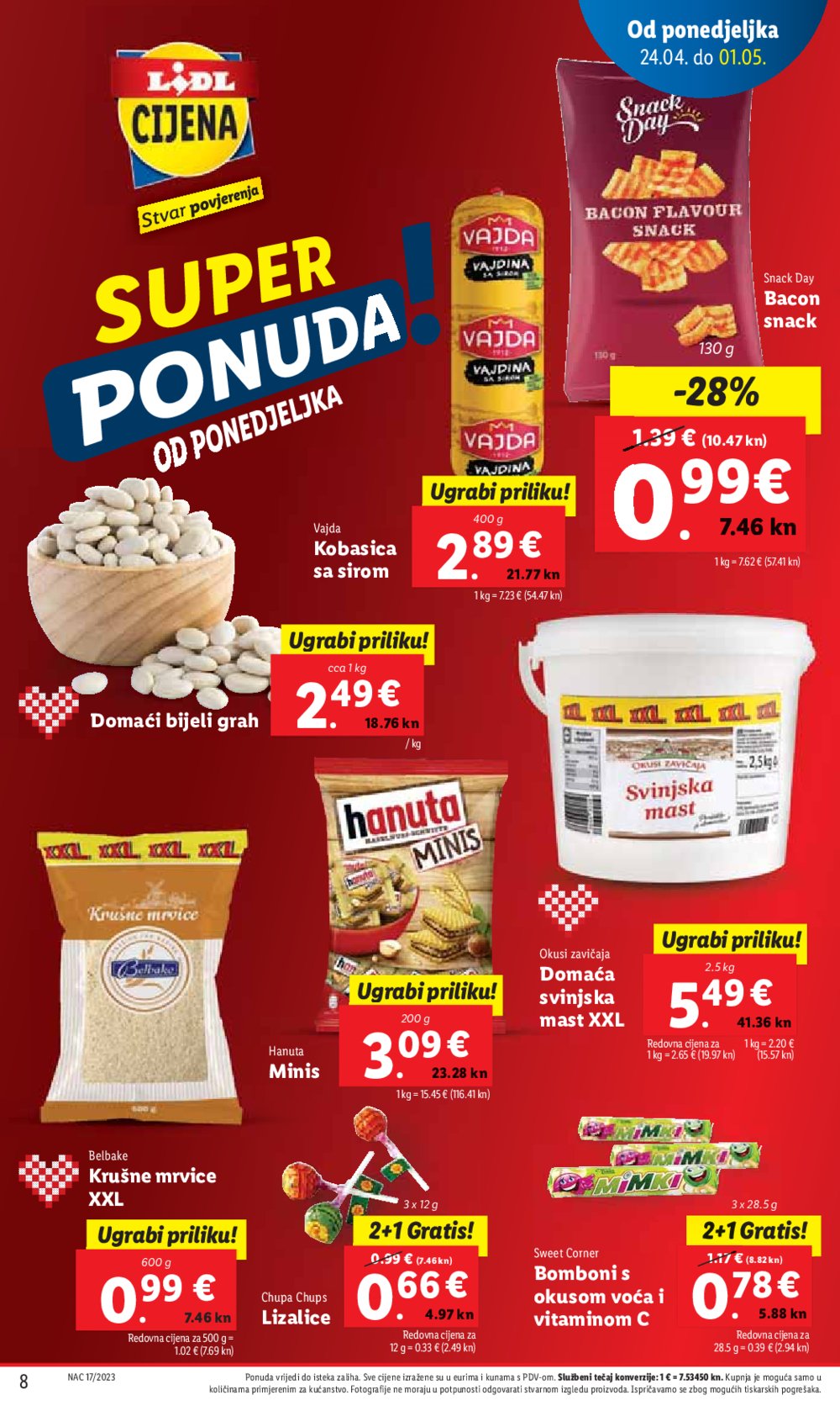Lidl katalog Akcija 24.04.-01.05.2023.