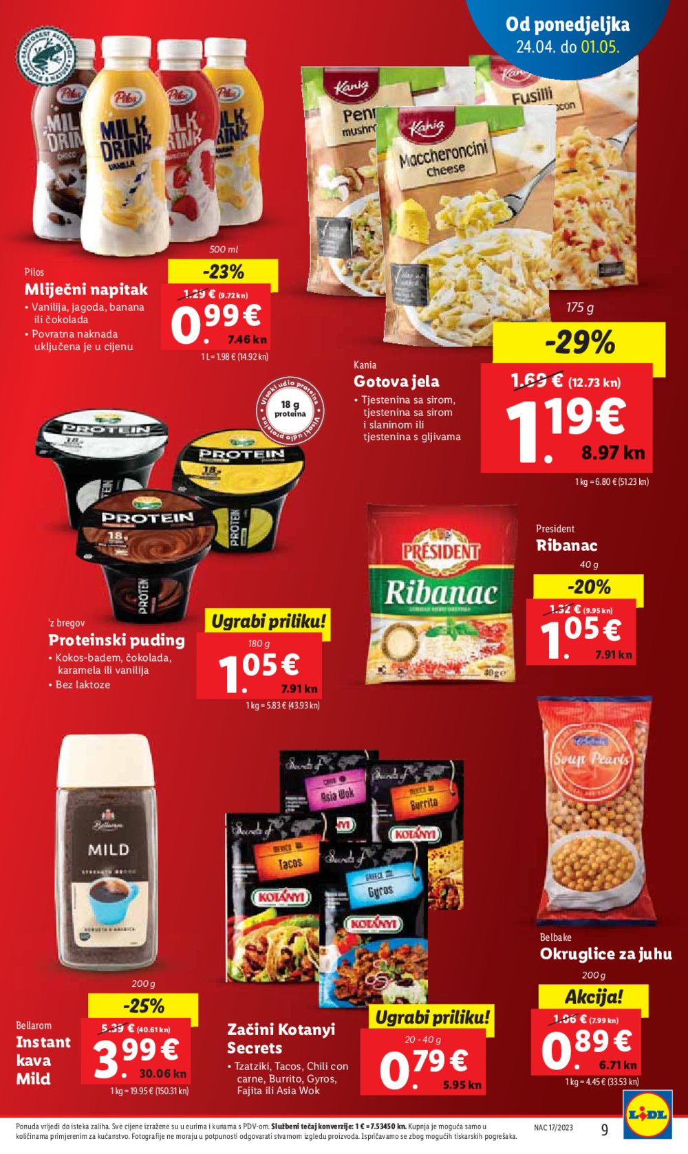 Lidl katalog Akcija 24.04.-01.05.2023.