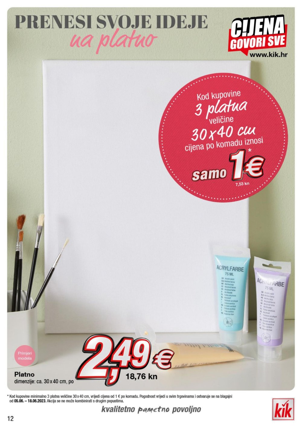 Kik katalog Jednostavno Vau cijene 12.06.-25.06.2023.