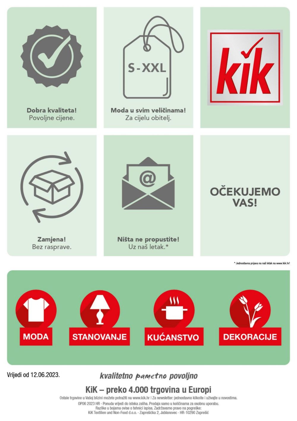 Kik katalog Jednostavno Vau cijene 12.06.-25.06.2023.