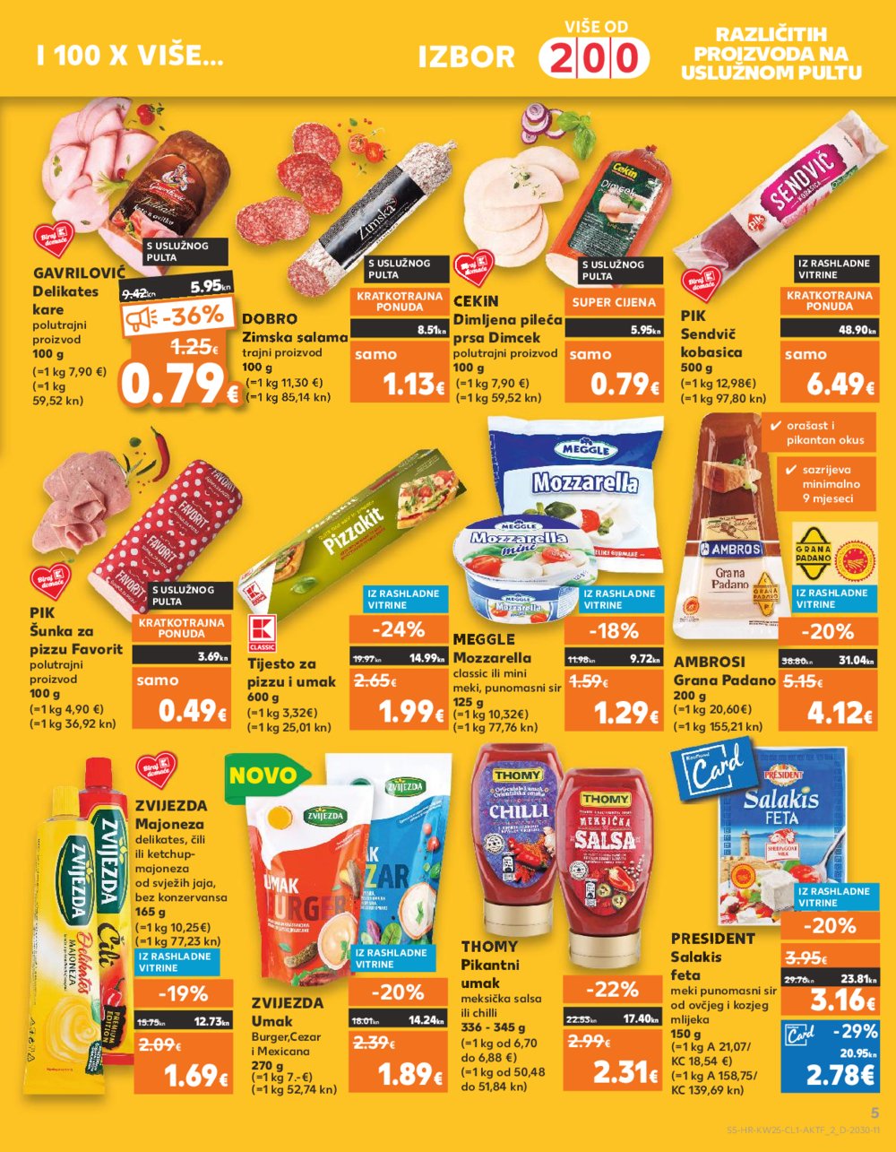 Kaufland Katalog Akcija 21.06.-27.06.2023 Zadar Višnjik, Zadar Sinjoretovo, Umag, Biograd na moru, Pula, Šibenik i Trogir