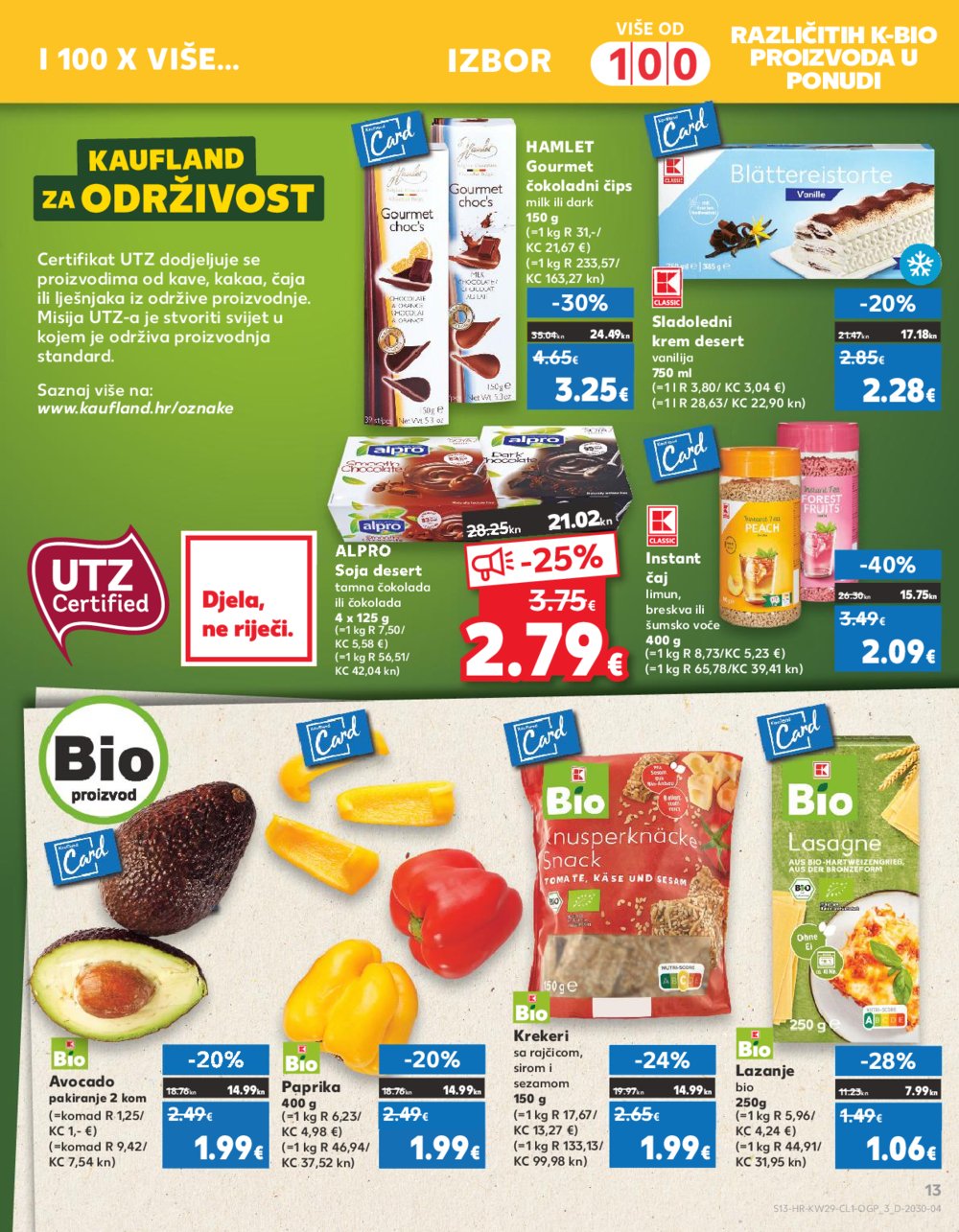 Kaufland katalog 19.07.-25.07.2023. Zadar Višnjik, Zadar Sinjoretovo, Umag, Biograd na Moru, Pula, Šibenik i Trogir