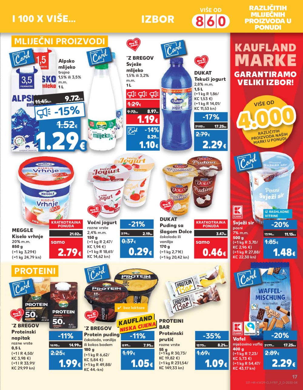 Kaufland katalog 19.07.-25.07.2023. Zadar Višnjik, Zadar Sinjoretovo, Umag, Biograd na Moru, Pula, Šibenik i Trogir