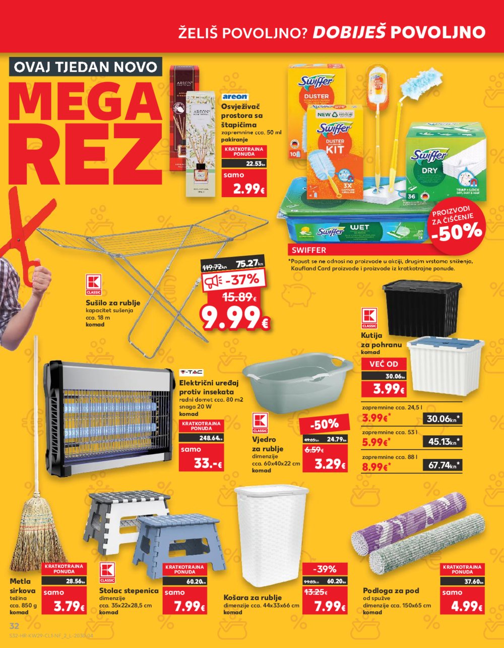 Kaufland katalog 19.07.-25.07.2023. Zadar Višnjik, Zadar Sinjoretovo, Umag, Biograd na Moru, Pula, Šibenik i Trogir