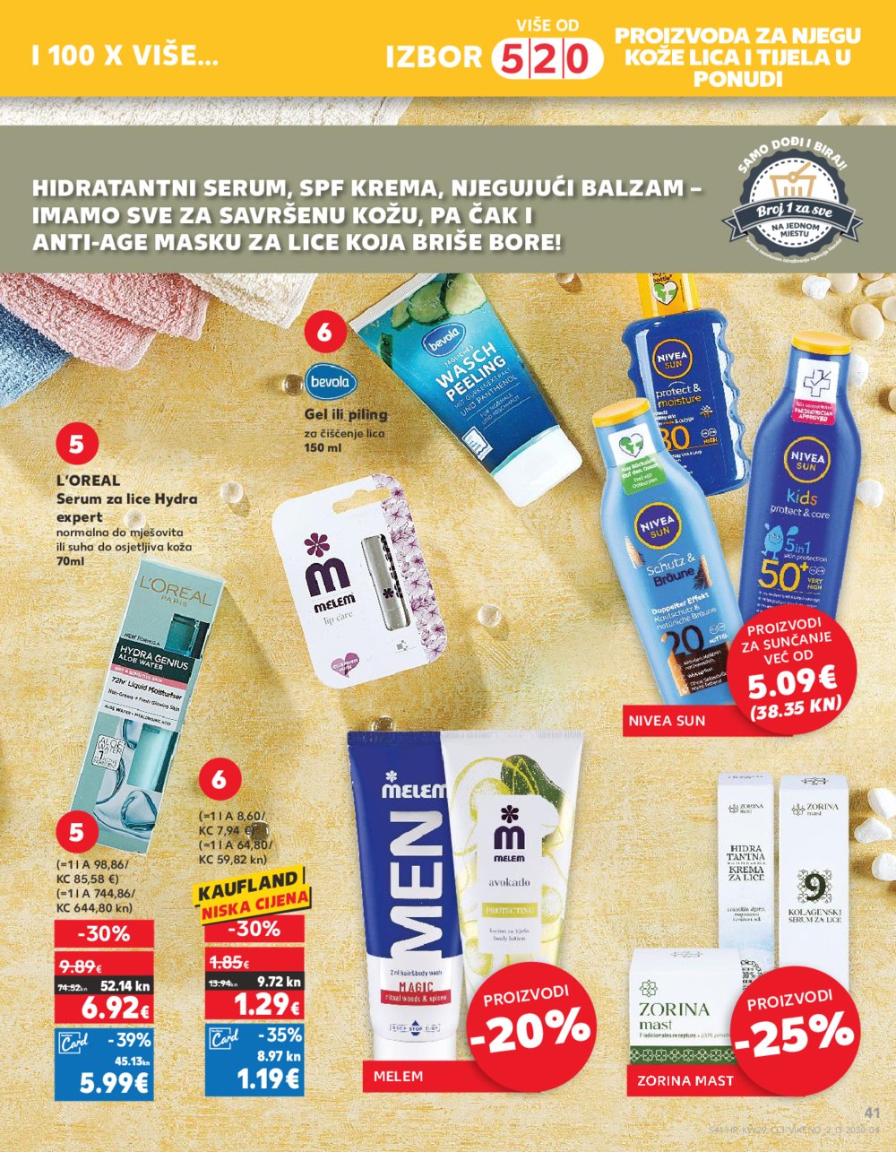 Kaufland katalog 19.07.-25.07.2023. Zadar Višnjik, Zadar Sinjoretovo, Umag, Biograd na Moru, Pula, Šibenik i Trogir