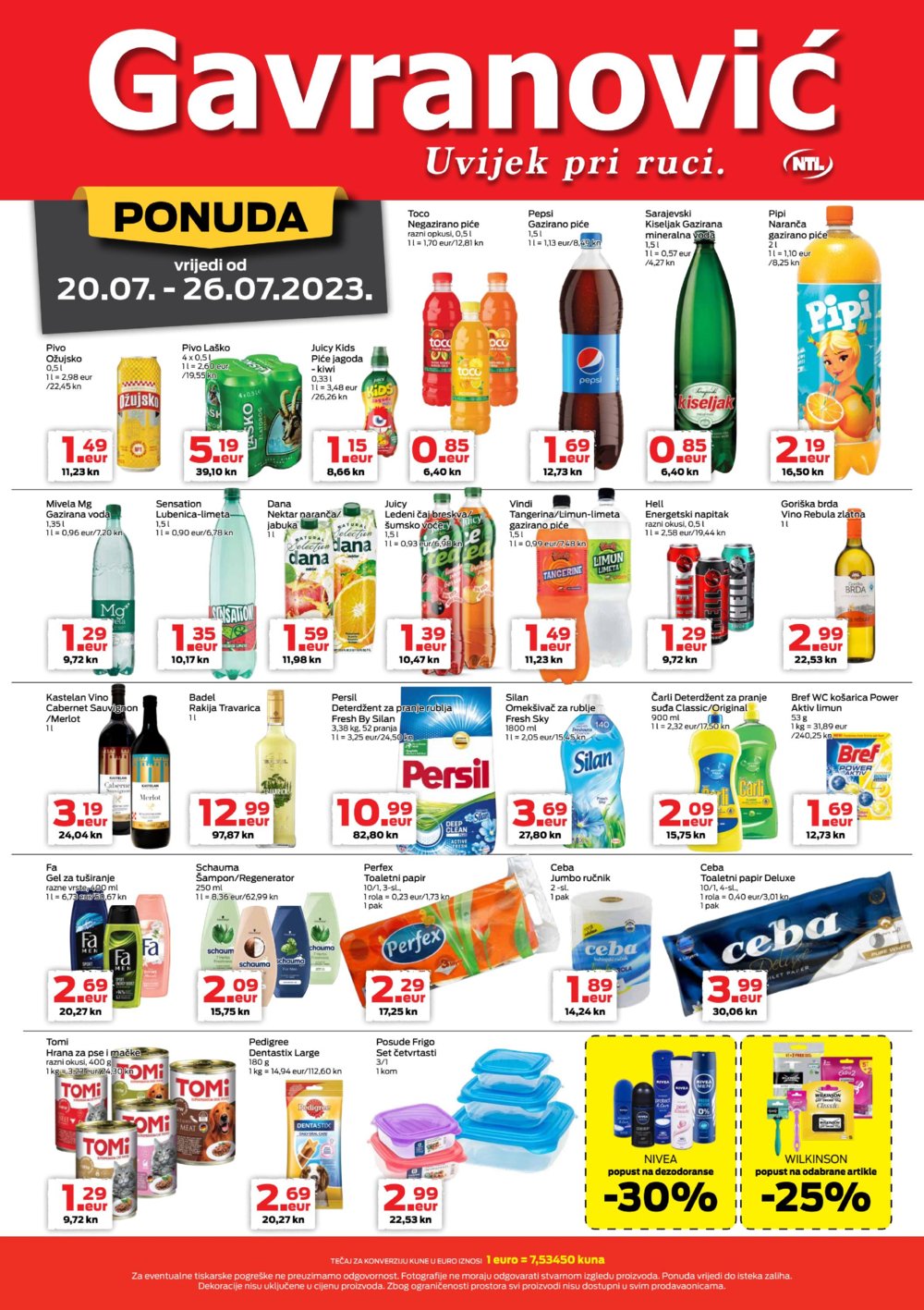 Gavranović katalog Akcija 20.07.-26.07.2023.