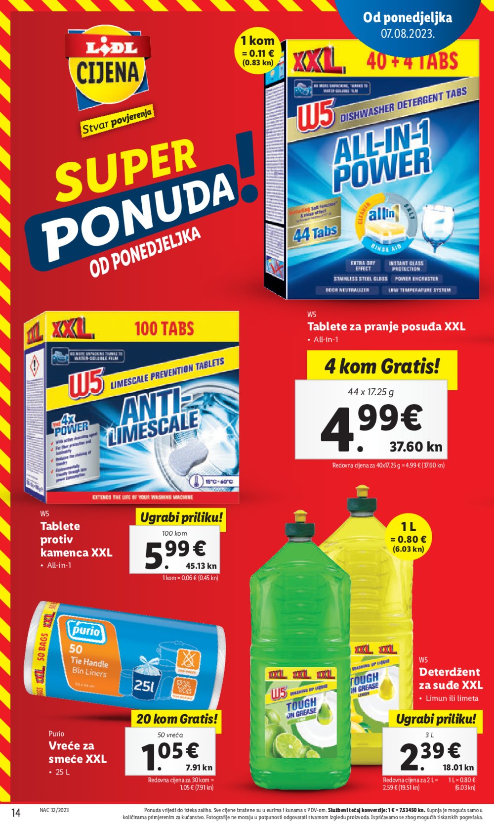 Lidl katalog Akcija 07.08.-14.08.2023.
