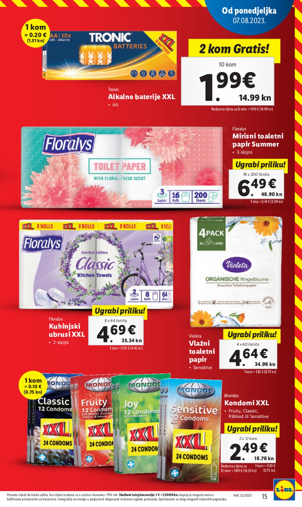 Lidl katalog Akcija 07.08.-14.08.2023.