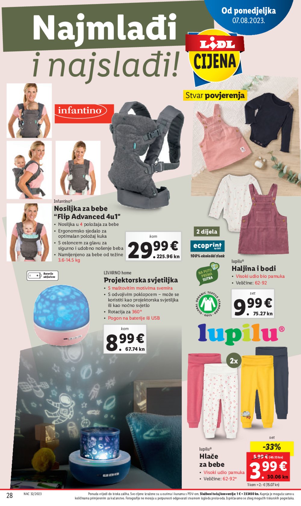 Lidl katalog Akcija 07.08.-14.08.2023.
