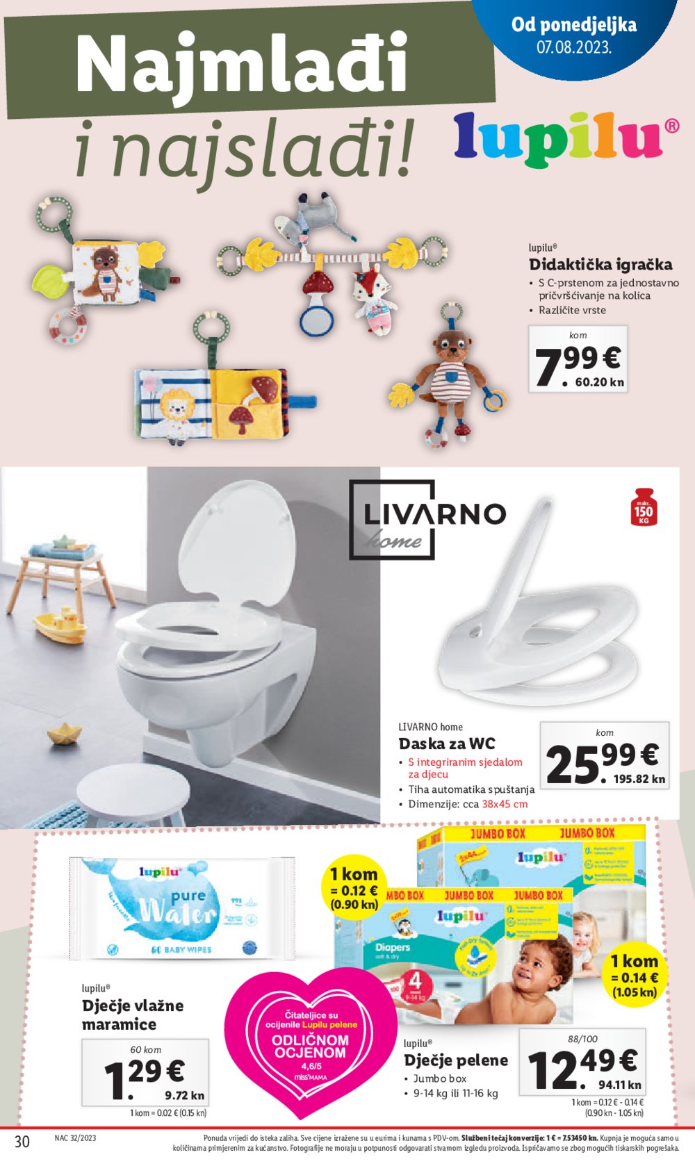Lidl katalog Akcija 07.08.-14.08.2023.
