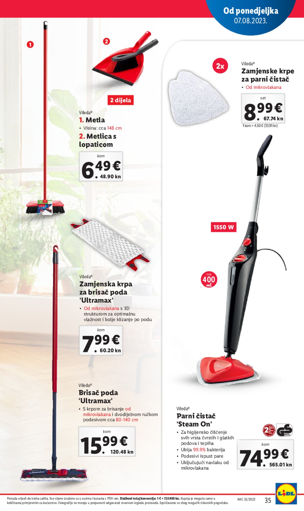 Lidl katalog Akcija 07.08.-14.08.2023.