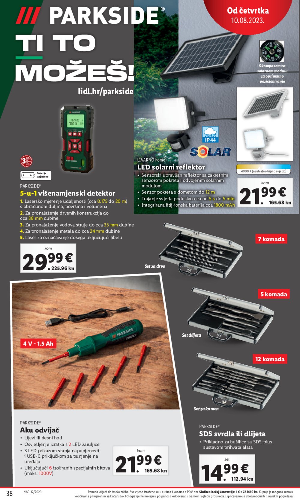 Lidl katalog Akcija 07.08.-14.08.2023.