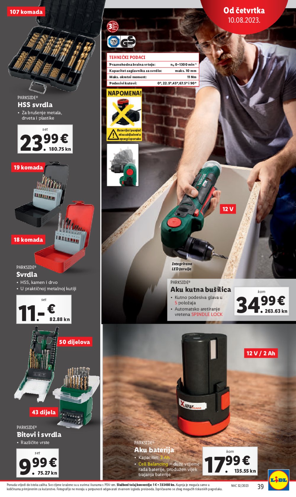 Lidl katalog Akcija 07.08.-14.08.2023.