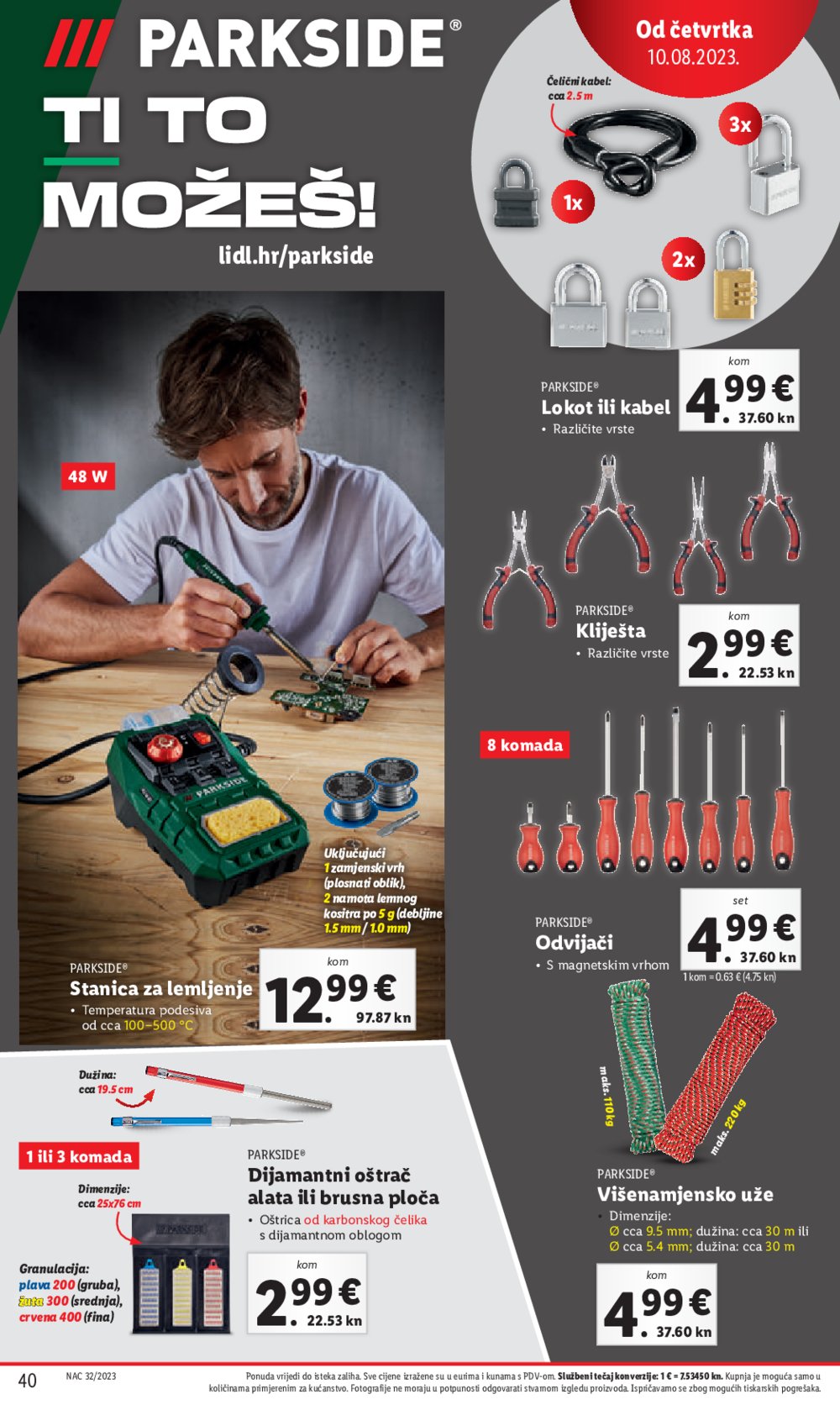 Lidl katalog Akcija 07.08.-14.08.2023.