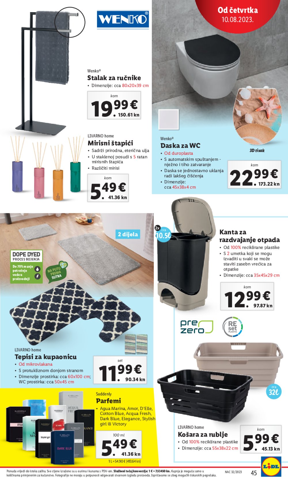 Lidl katalog Akcija 07.08.-14.08.2023.