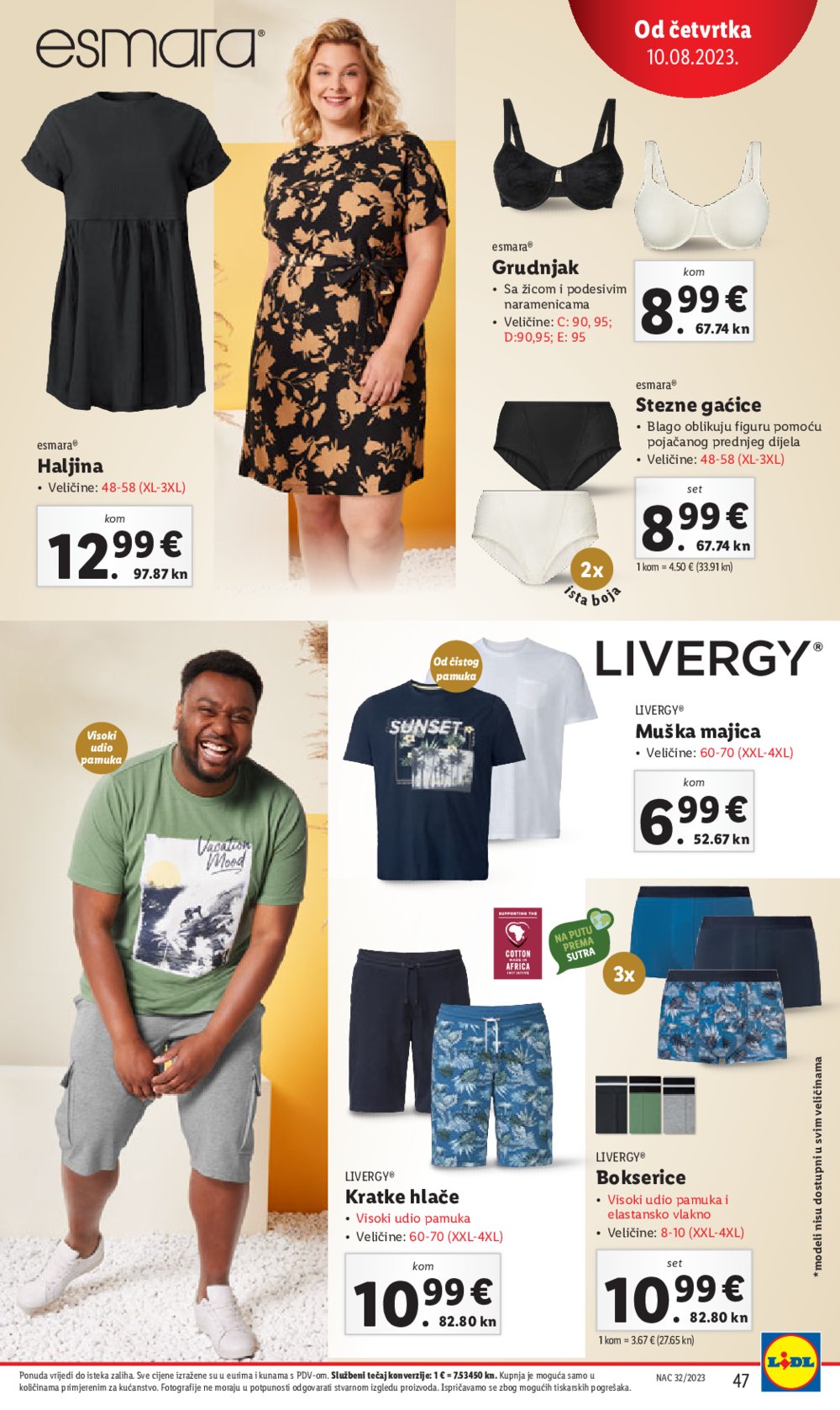 Lidl katalog Akcija 07.08.-14.08.2023.