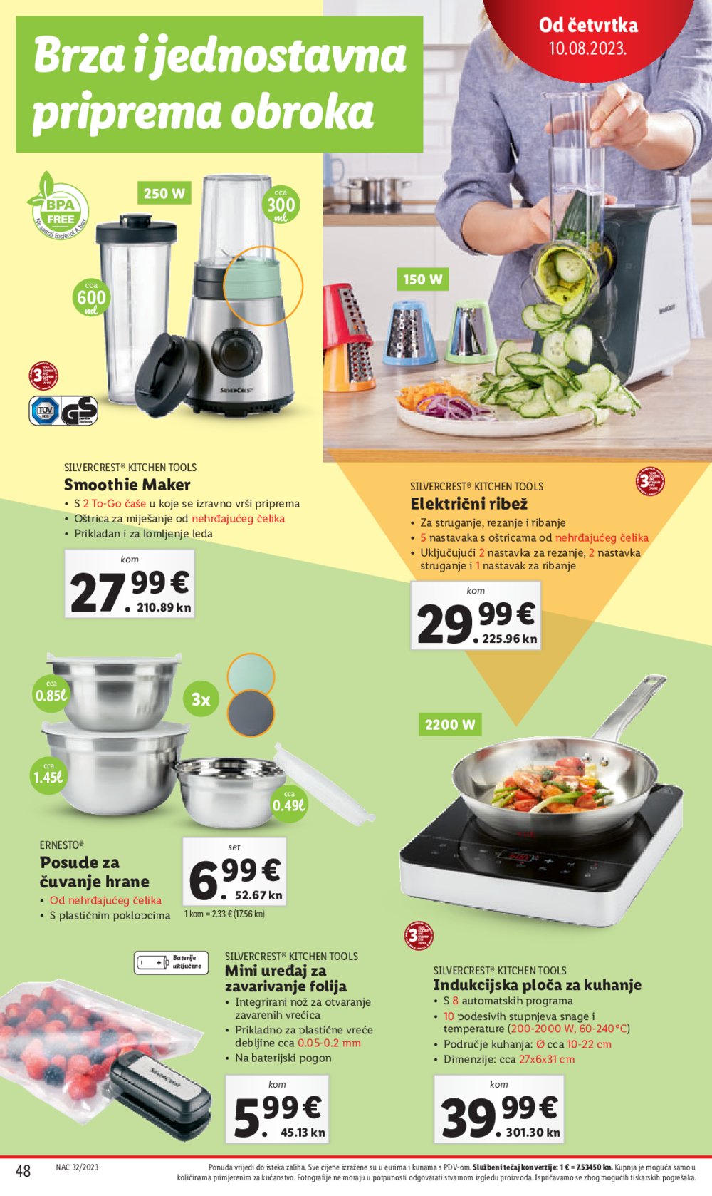Lidl katalog Akcija 07.08.-14.08.2023.