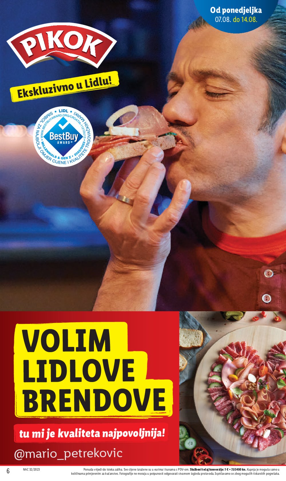 Lidl katalog Akcija 07.08.-14.08.2023.