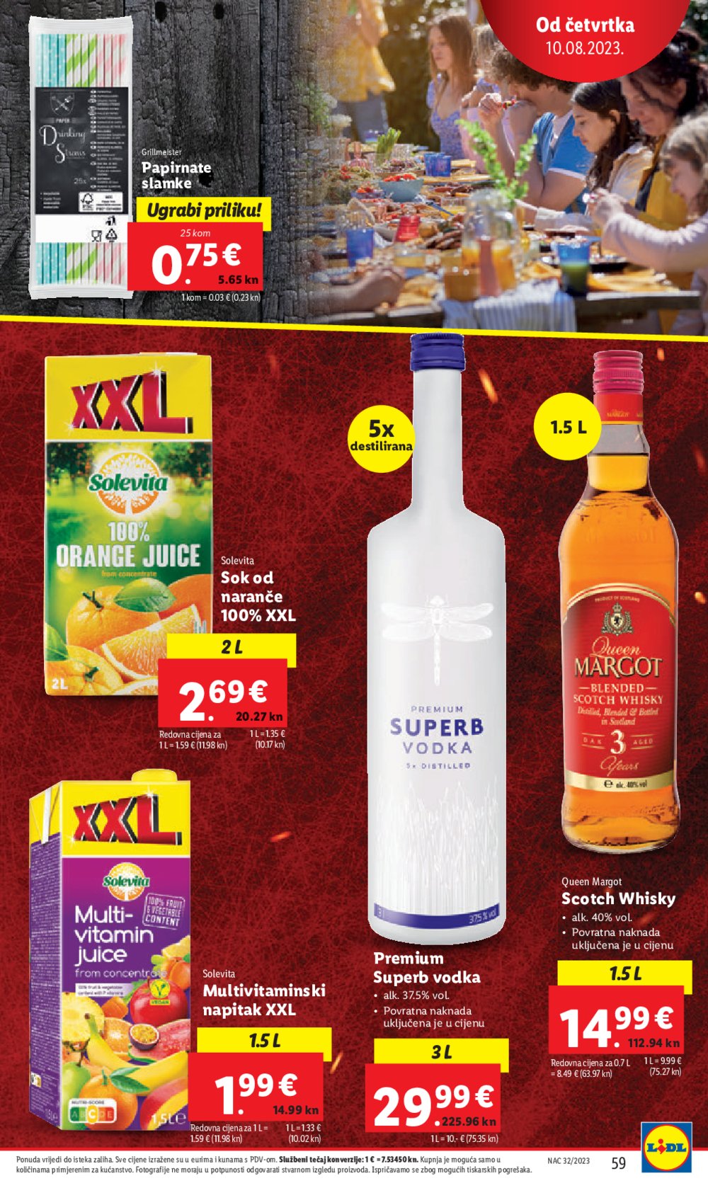 Lidl katalog Akcija 07.08.-14.08.2023.