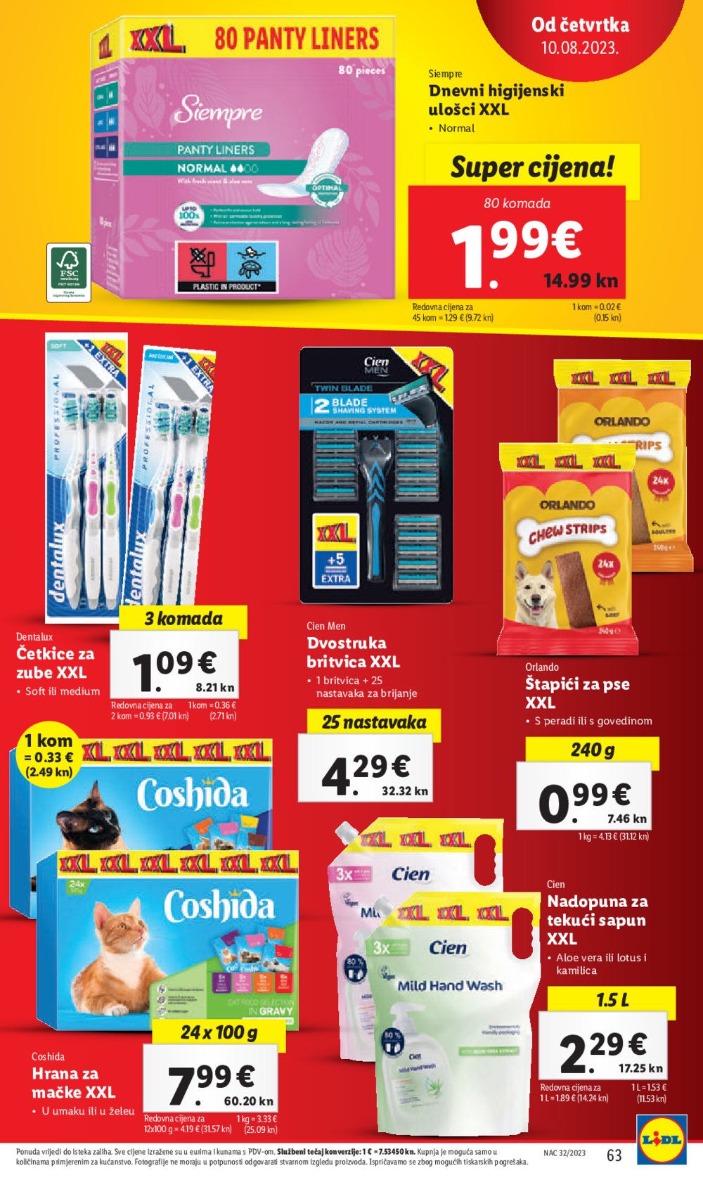 Lidl katalog Akcija 07.08.-14.08.2023.