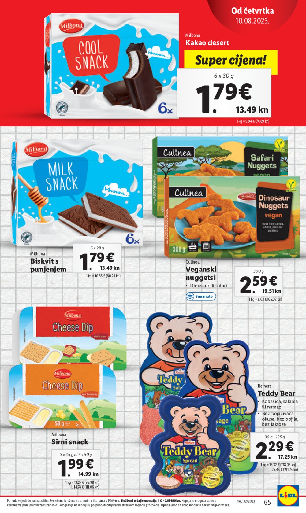 Lidl katalog Akcija 07.08.-14.08.2023.