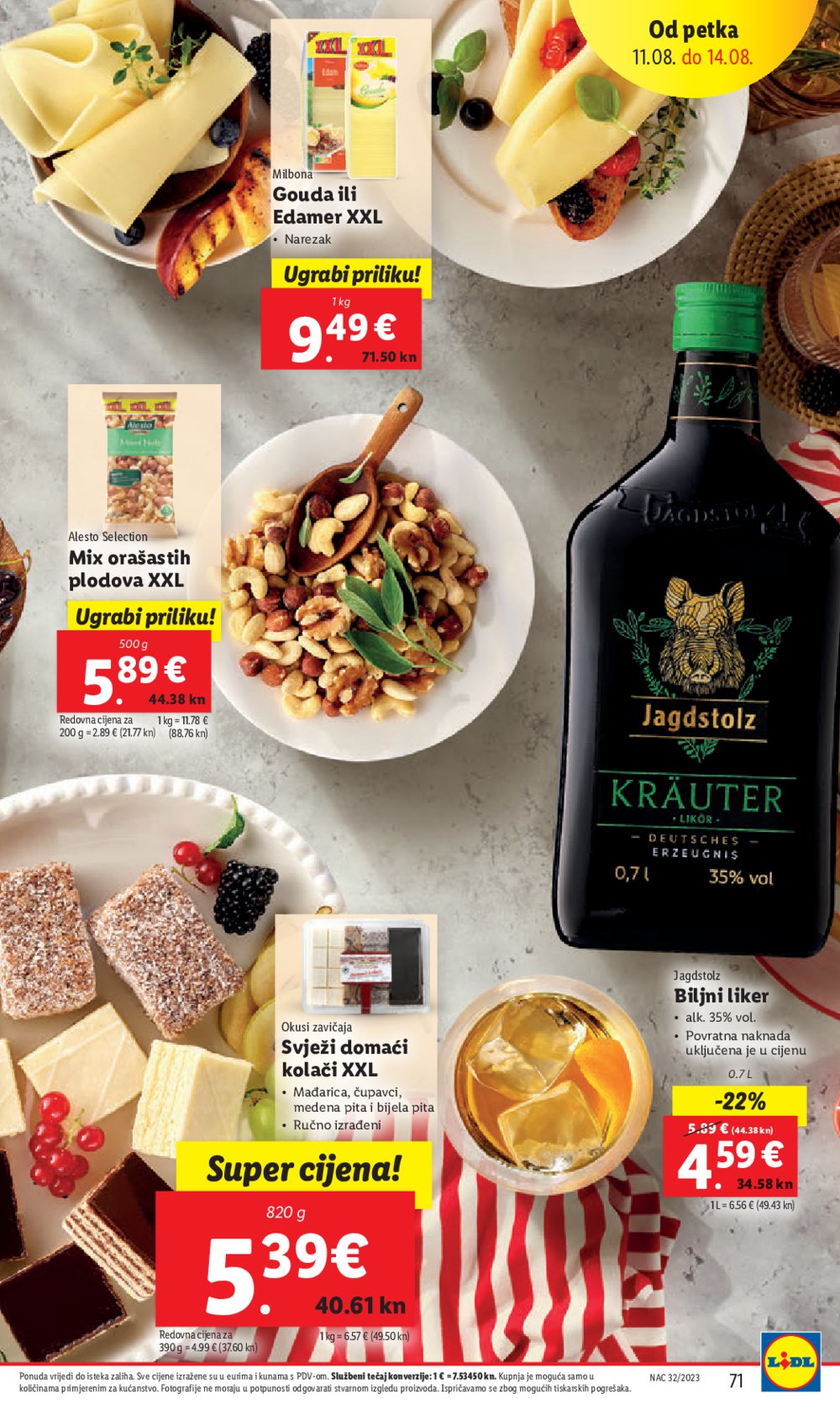 Lidl katalog Akcija 07.08.-14.08.2023.