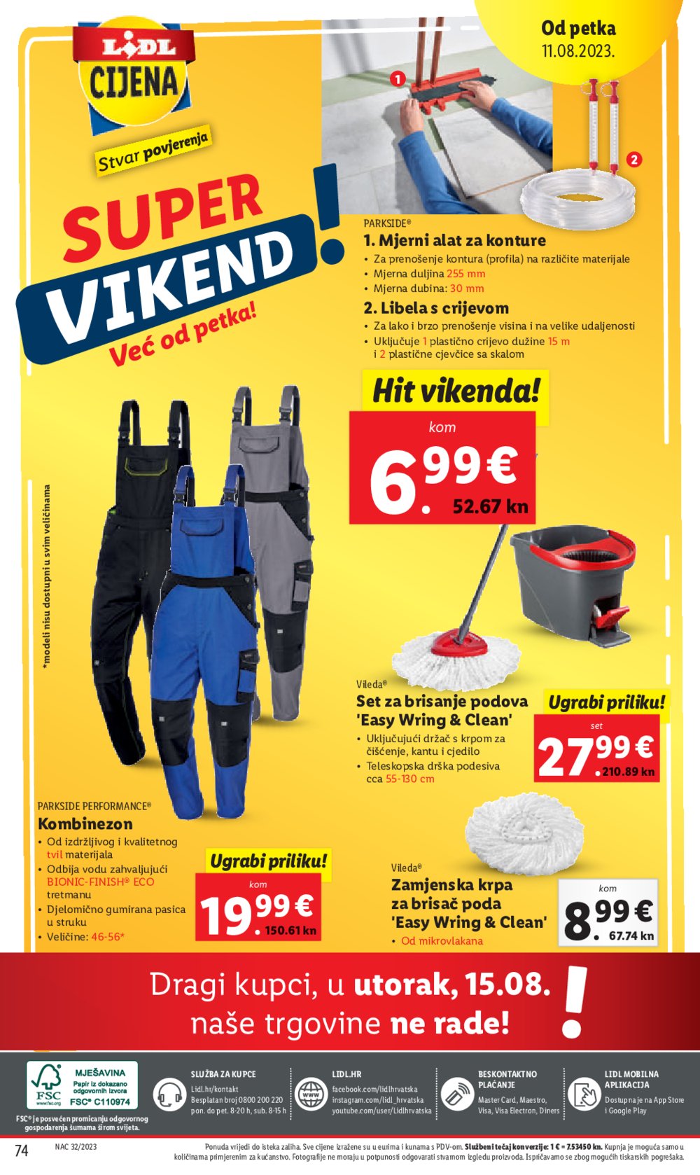 Lidl katalog Akcija 07.08.-14.08.2023.