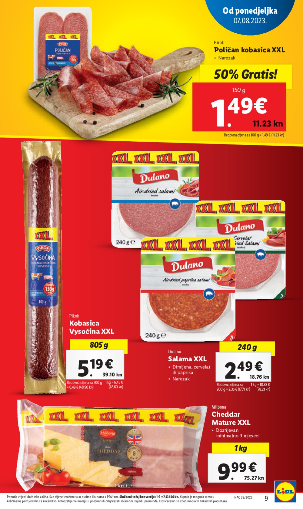 Lidl katalog Akcija 07.08.-14.08.2023.