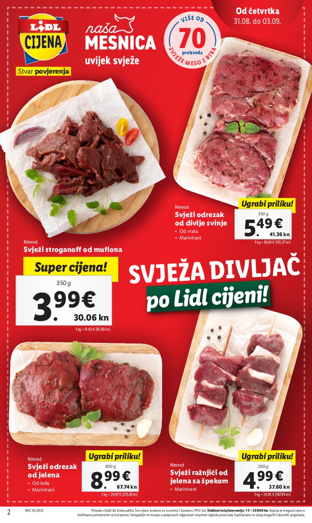 Lidl katalog Ponuda od četvrtka 31.08.-03.09.2023.