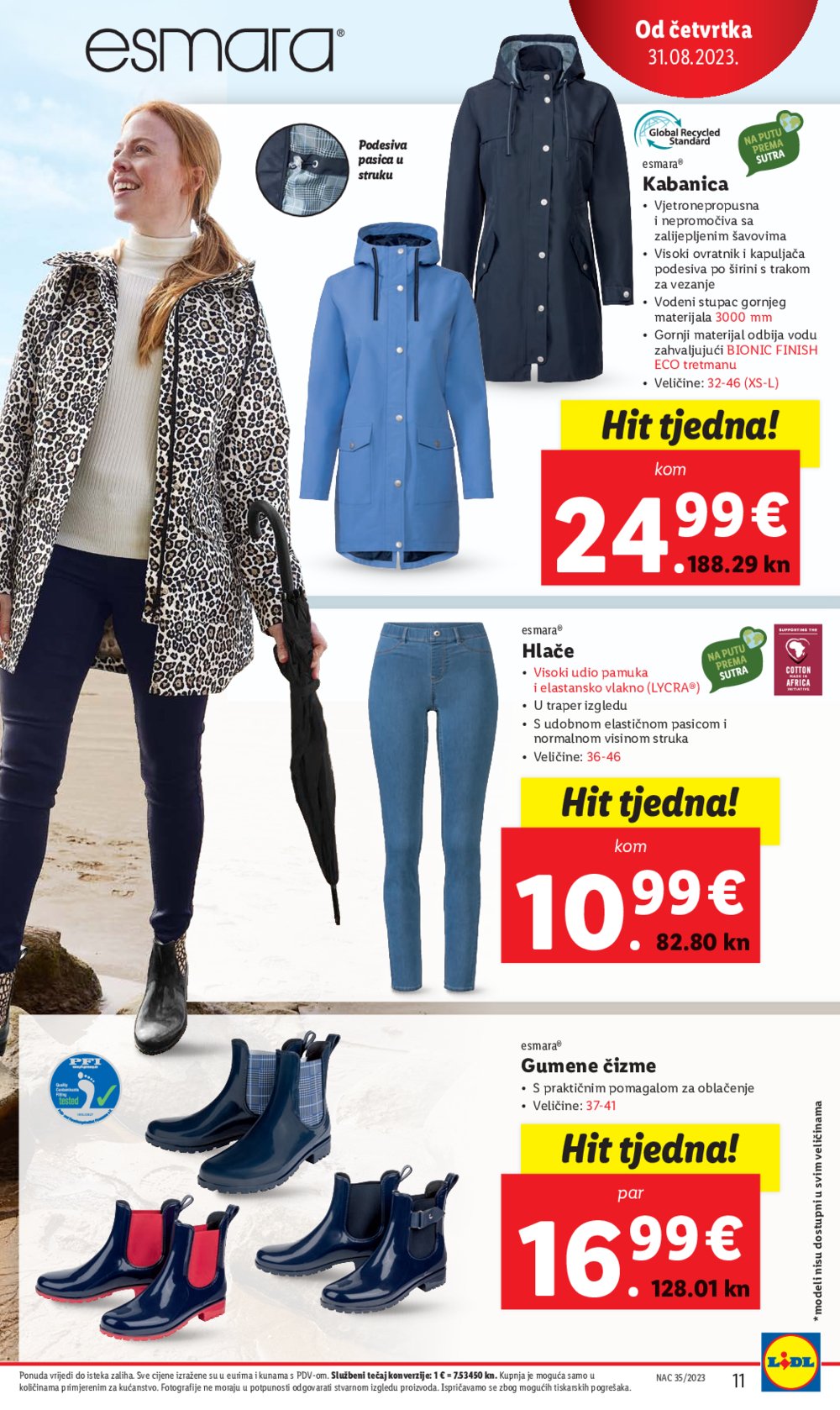 Lidl katalog Ponuda od četvrtka 31.08.-03.09.2023.