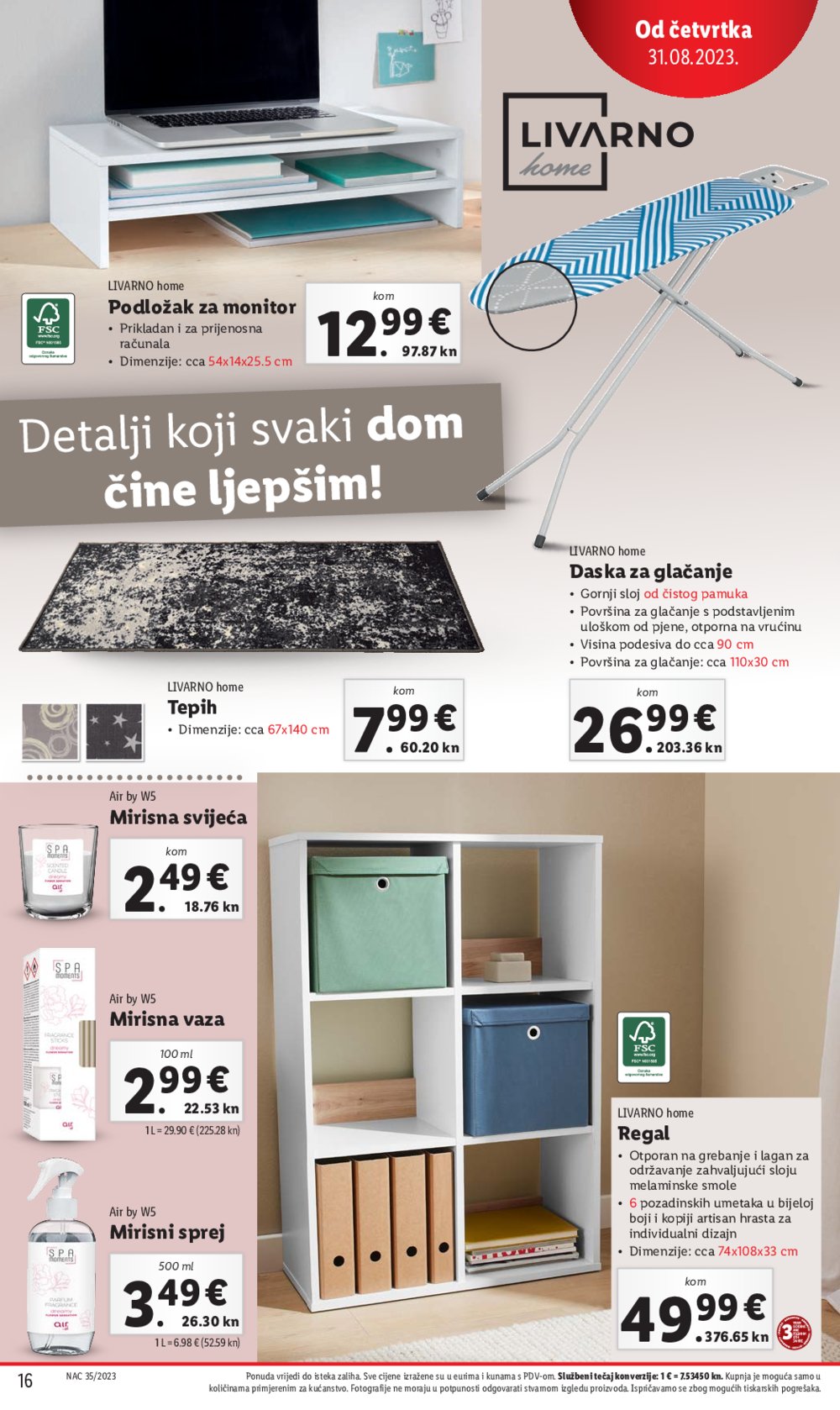 Lidl katalog Ponuda od četvrtka 31.08.-03.09.2023.